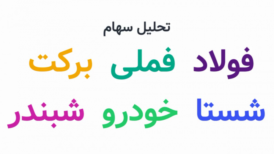 تحلیل سهام فولاد فملی خودرو شس...