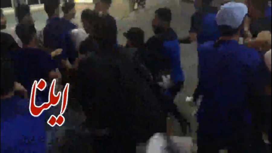 فیلم درگیری بازیکنان استقلال ب...