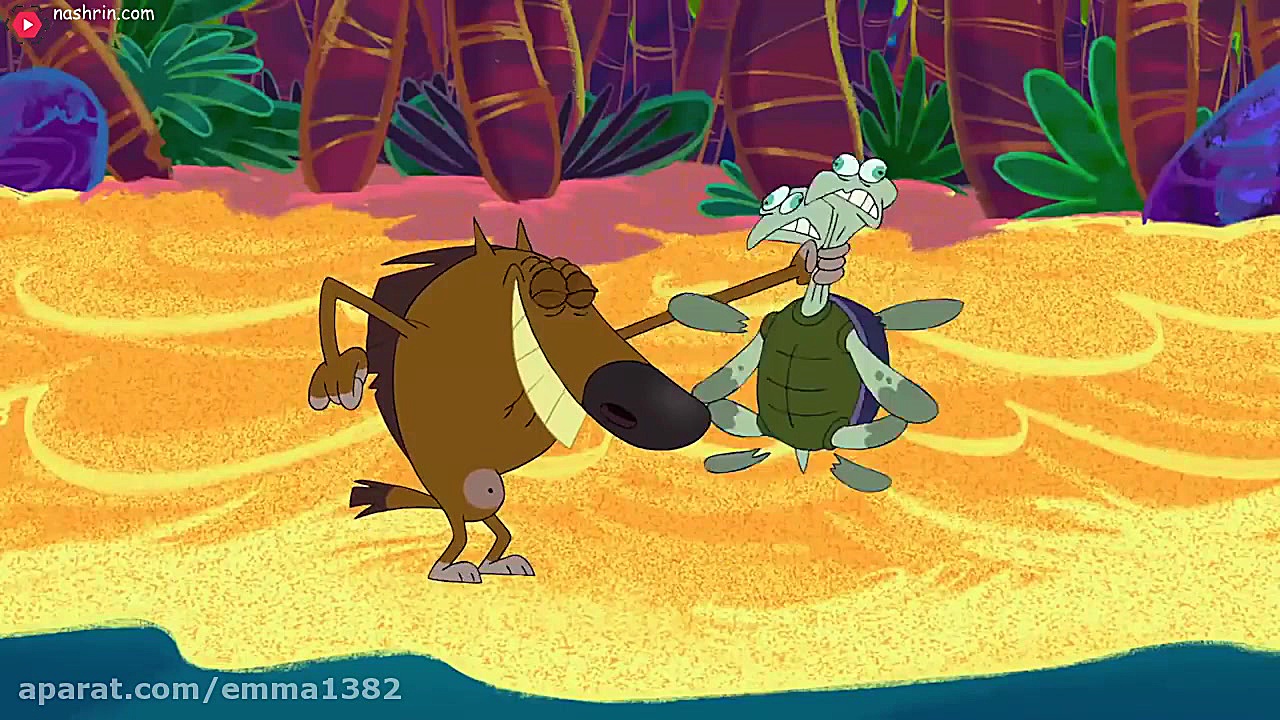 کارتون زیگ و کوسه این داستان...