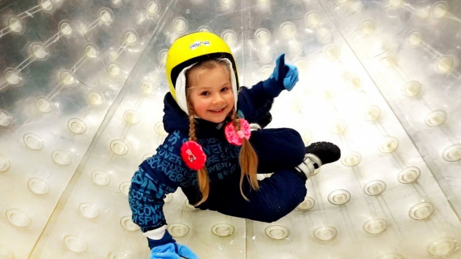 دیانا و روما  اسکی در دوبی