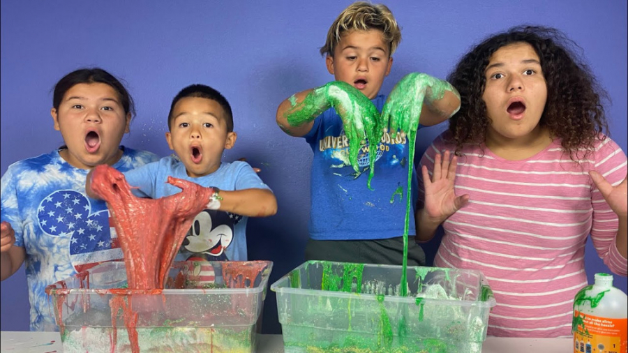 چالش اسلایم  مری و ایزی