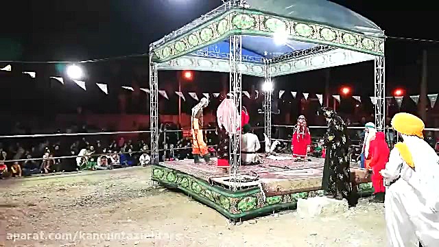 اجرای مراسم تعزیه خوانی غلام ت...