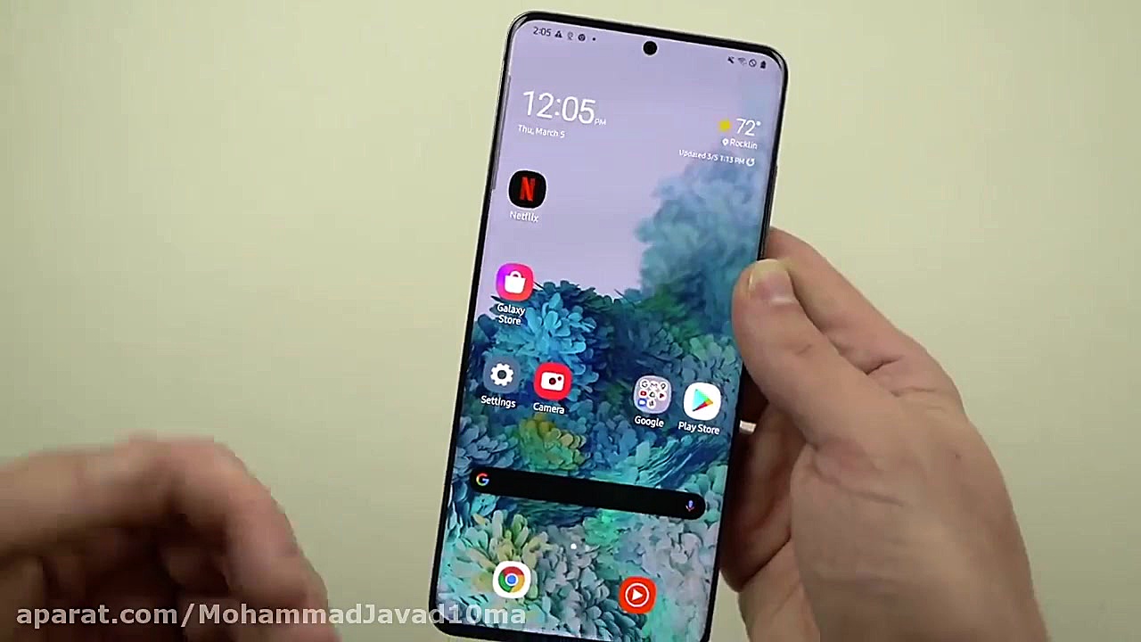 تست مقاومت ضربه گوشی سامسونگ گ...