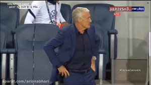 خلاصه بازی سوئد  فرانسه (جام ق...