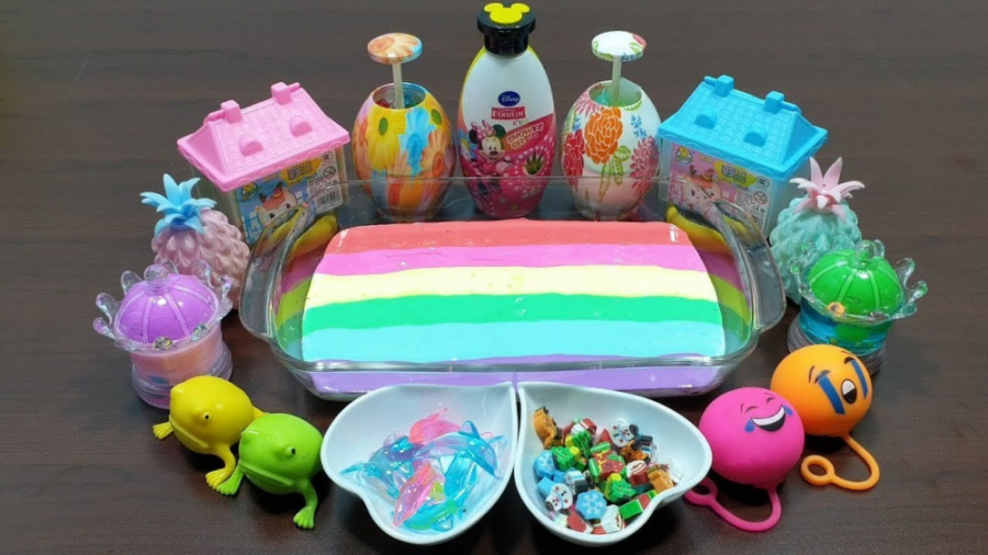 اسلایم رنگین کمانی