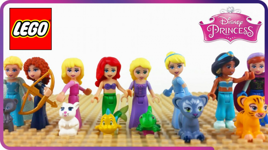 لگو دیزنی  راپنزل  سیندرلا  ار...