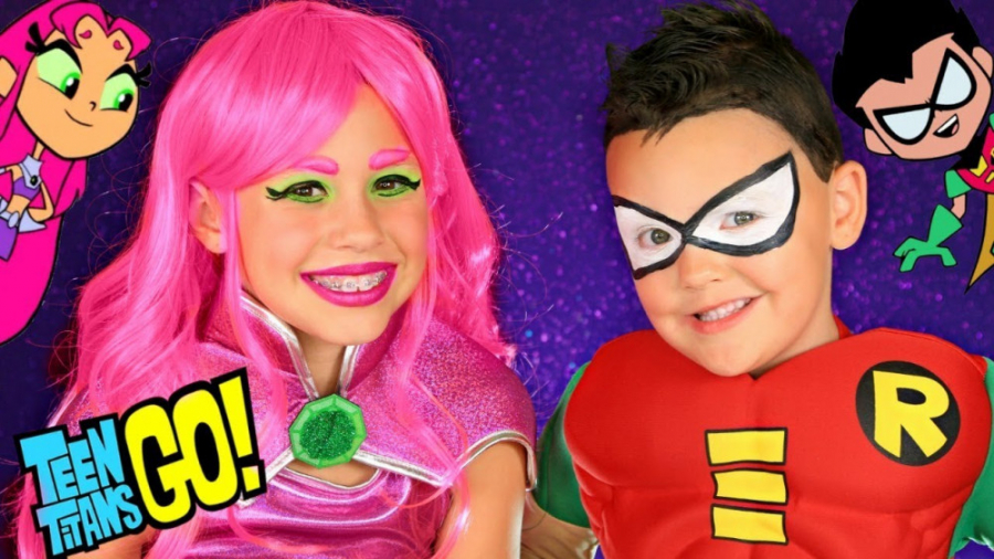 میکاپ و لباس به سبک کارتون تای...