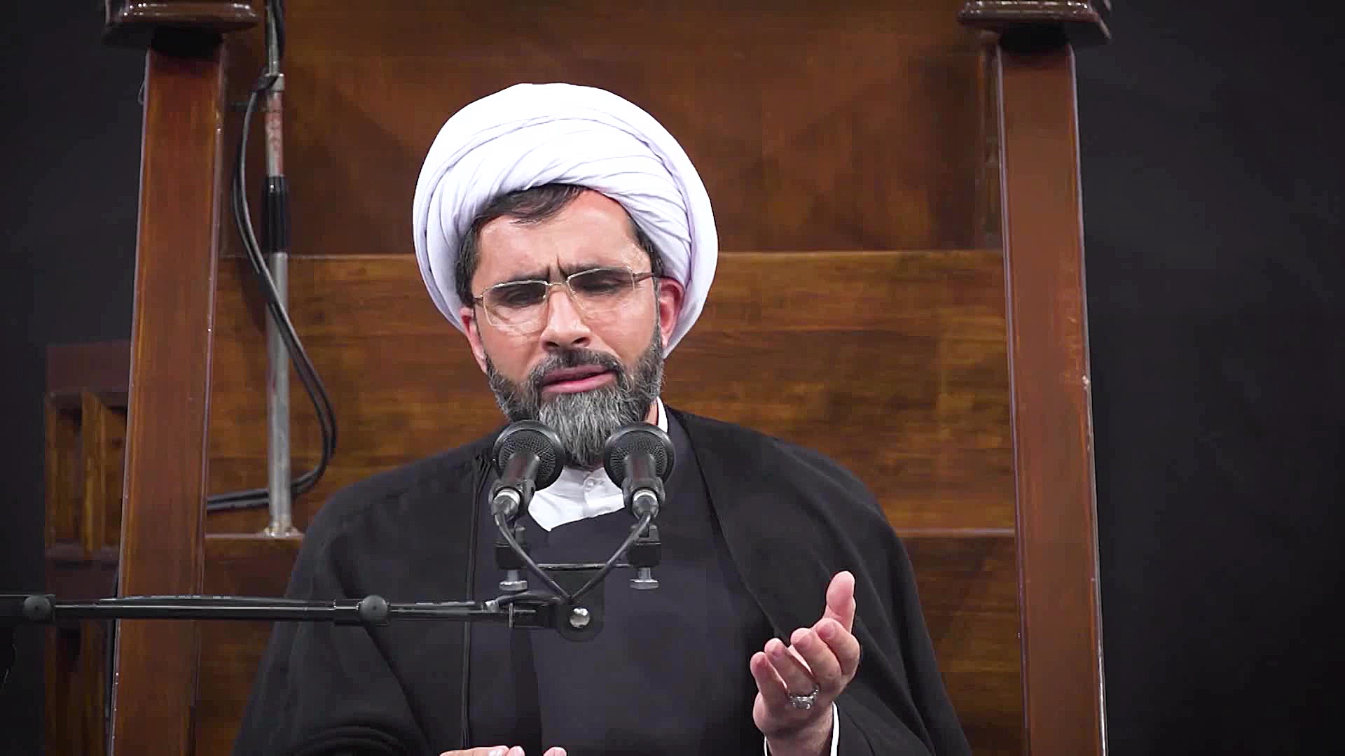 آخرین شب مراسم عزاداری حضرت اب...