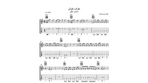 ملودی گیتار آهنگ خواب خوش از ش...