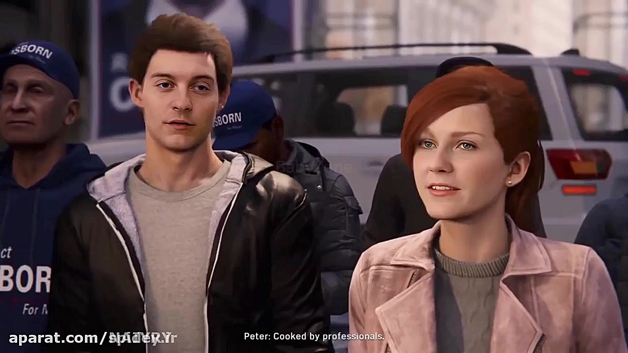 توبی مگوایر و بقیه بازیگر های...