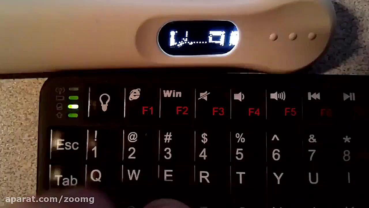 اجرا بازی Doom روی تست بارداری...