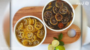طرز تهیه لیمو پرورده و ترشک لی...