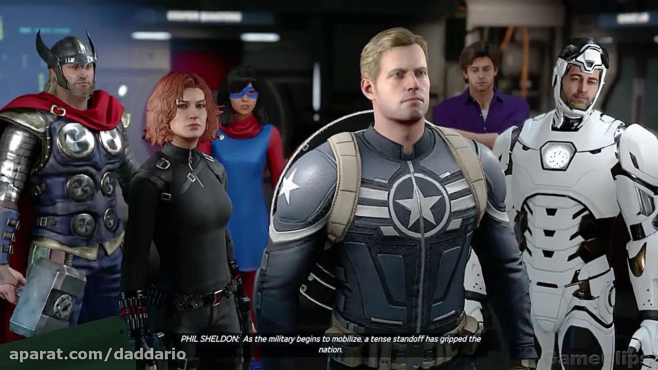 گیم پلی بازی انتقام جویان مارو...