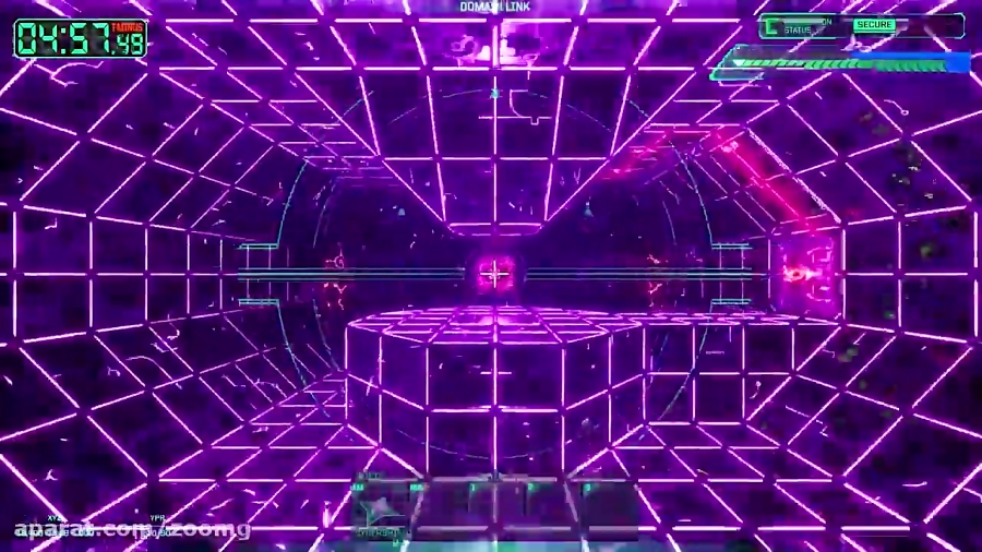 نمایش مینی گیم سایبراسپیس در ب...