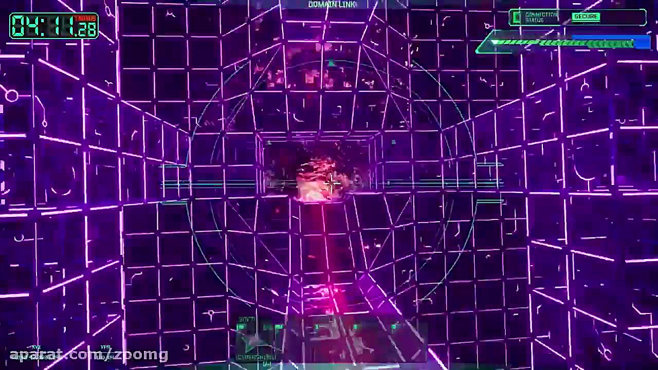 نمایش مینی گیم سایبراسپیس در ب...