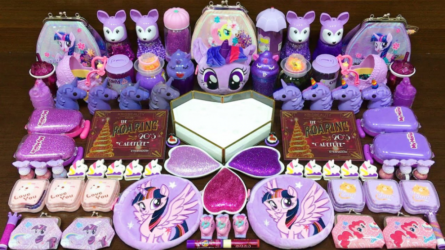 اسلایم پونی  تم بنفش