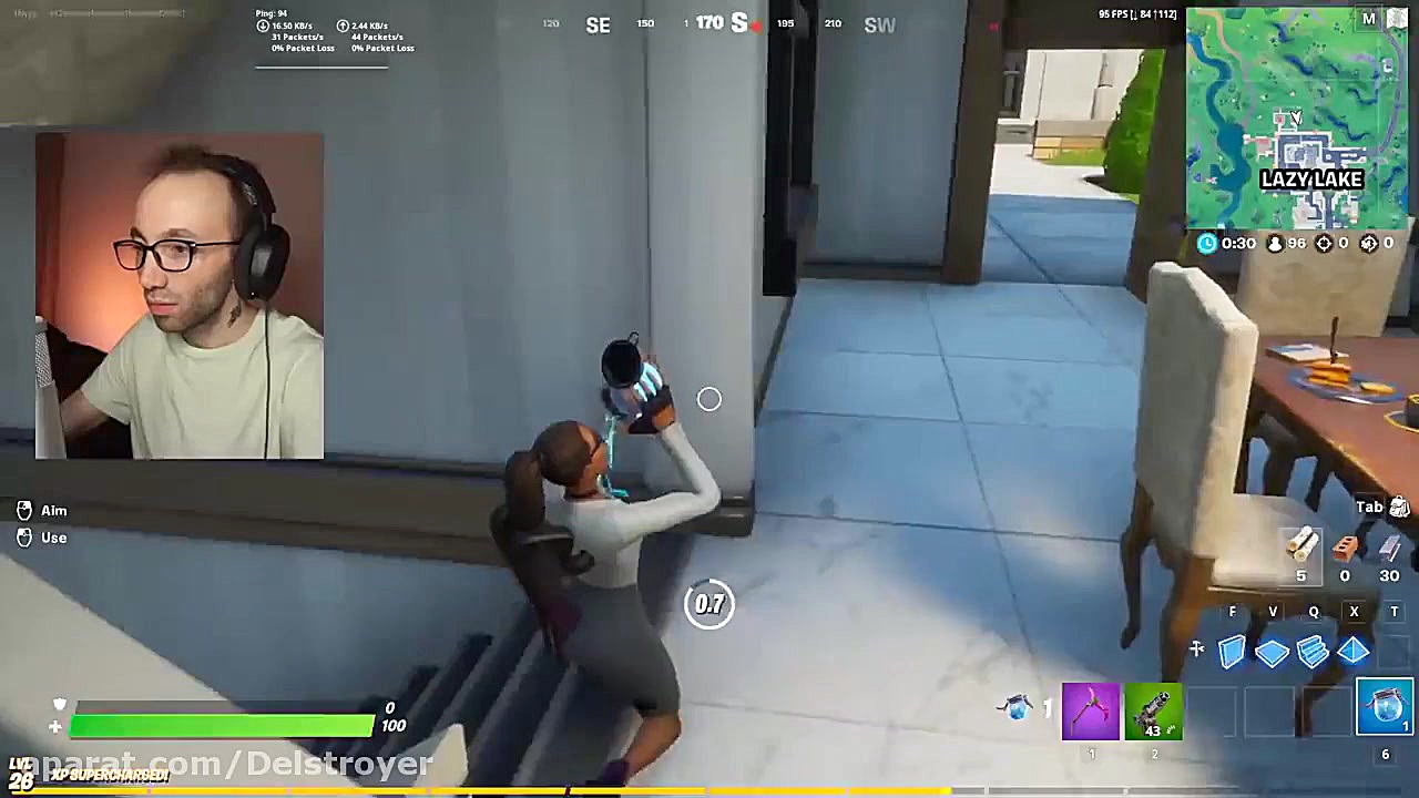 گیمپلی فصل 14 فورتنایت با Tiny...