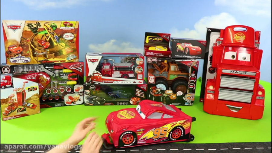 ماشینهای اسباب بازی کارتون ماش...