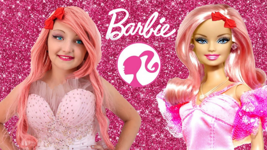 میکاپ و لباس به سبک باربی