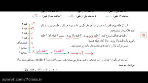 حل تمرین صفحه 19 ریاضی ششم دبس...