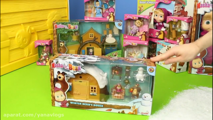 معرفی اسباب بازیهای ماشا و میش...