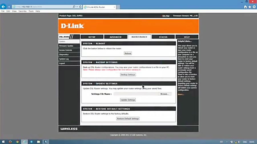 How to Configure Dlink 2640U R...