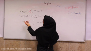 ریاضی پایه ششم فصل اول  درس دو...