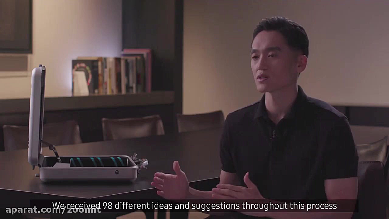 ویدئوی طراحان سامسونگ از نحوه...