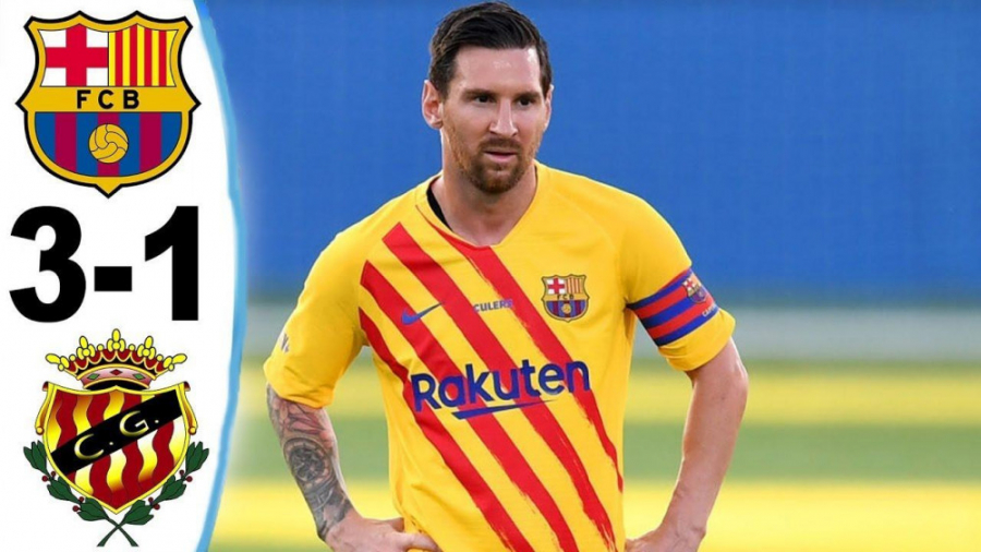 هایلایت بازی بارسلونا 3 1 خیمن...