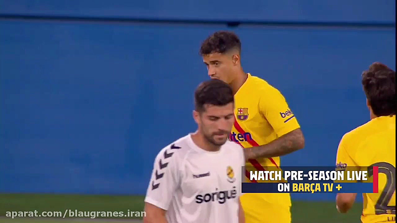 خلاصه بازی بارسلونا 3 خیمناستی...