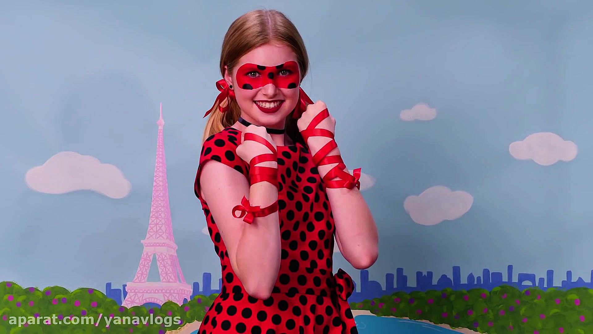 میکاپ به سبک میراکلس لیدی باگ