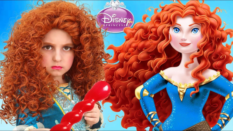 میکاپ و لباس به سبک پرنسس مرید...