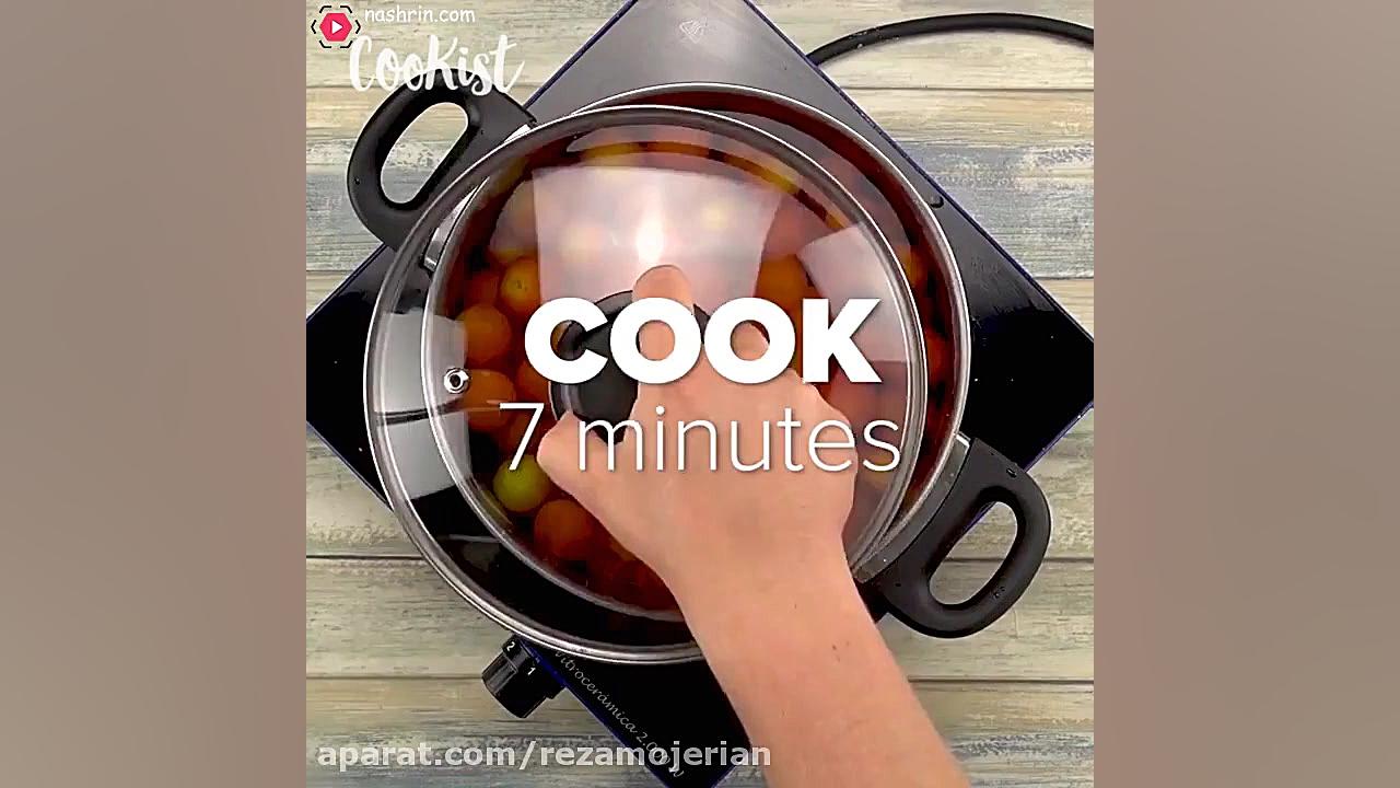 طرز تهیه مربای گوجه فرنگی خوشم...