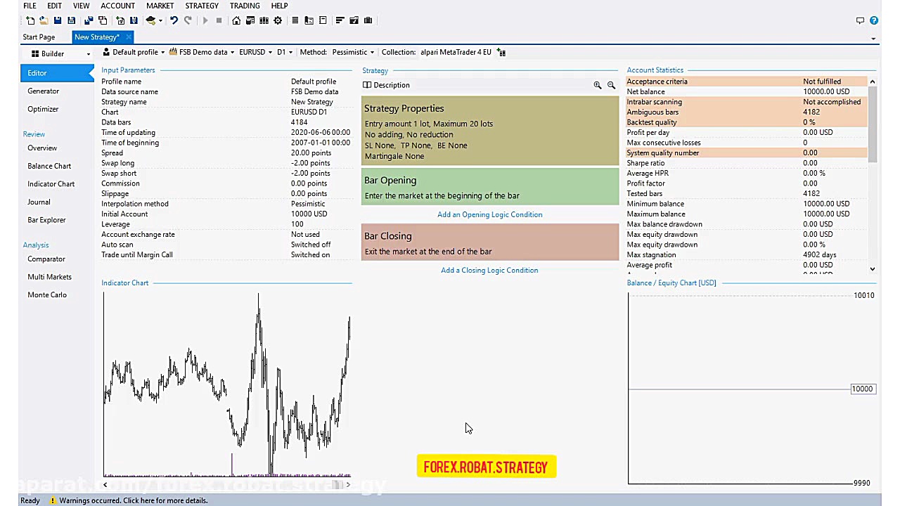 آموزش ساخت ربات فارکس (اکسپرت)...