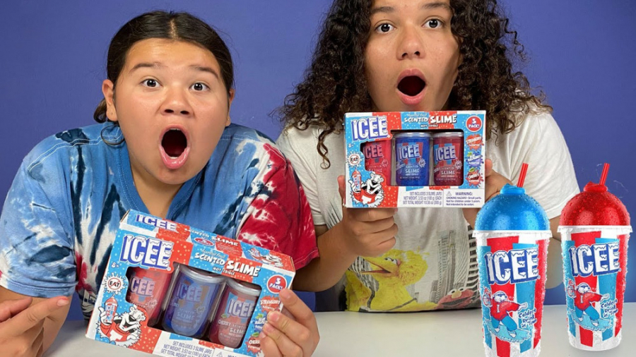 بازی با اسلایمهای فروشگاهی  مر...