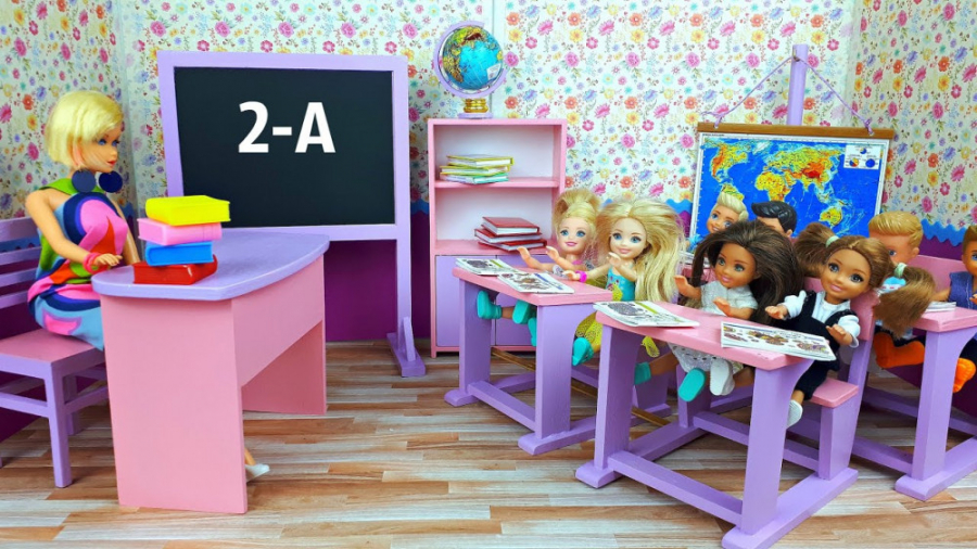 روتین برای مدرسه باربی ها