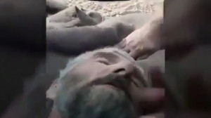 لحظه شهادت شهید مدافع حرم علیر...