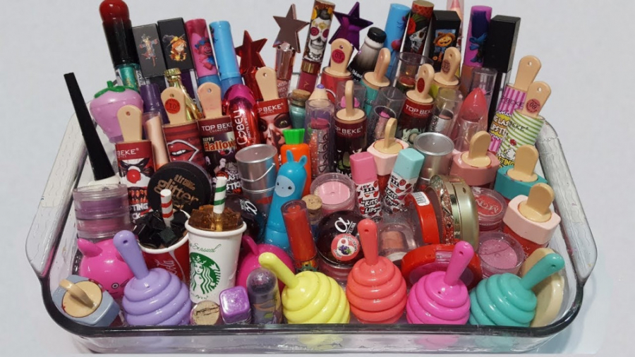 مخلوط اسلایم شفاف و لوازم میکا...