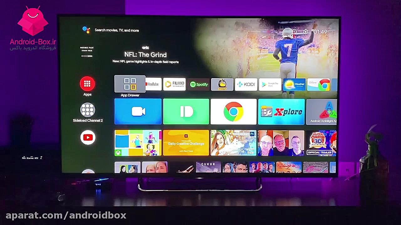 اندروید تی وی باکس A95X F3 Air...