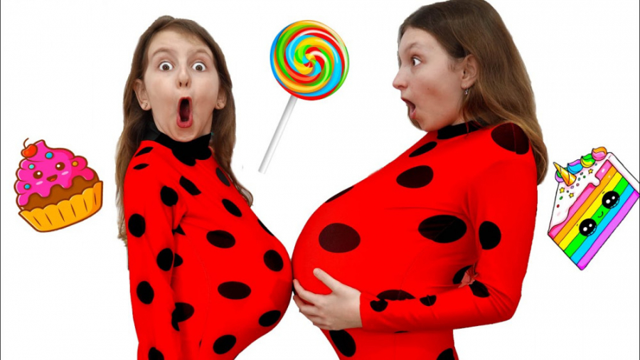 وقتی لیدی باگ پرخوری میکنه !