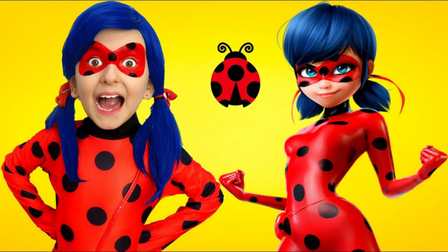 میکاپ و لباس میراکلس لیدی باگ