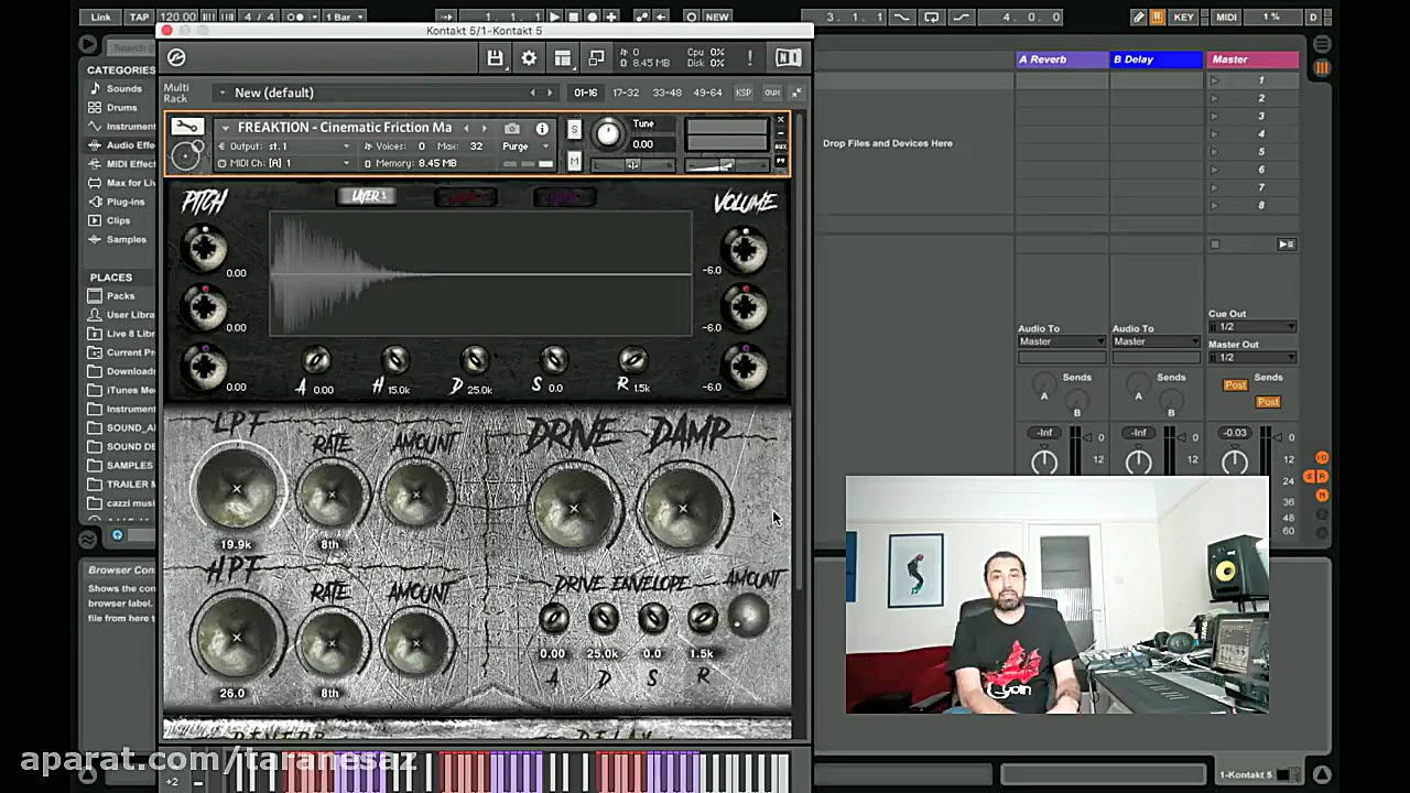 Cinematic Horror Metallic Nois...
