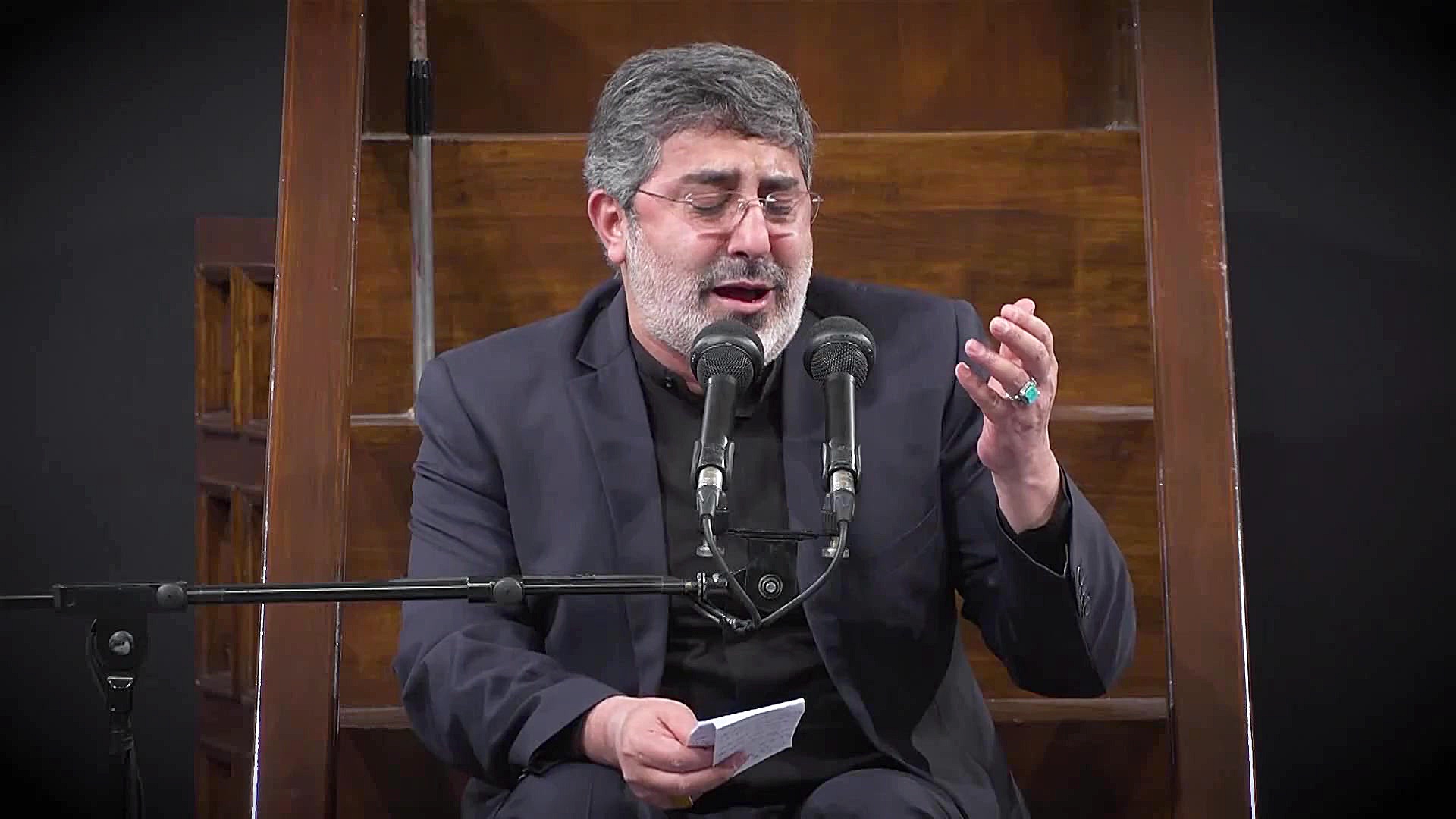 مرثیه‌سرائی حاج محمدرضا طاهری