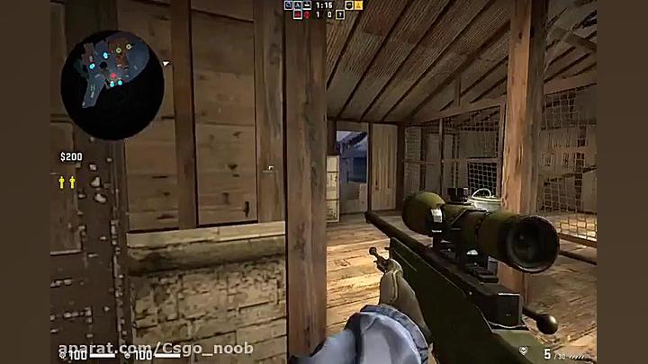 گیم پلی کوتاه از CSGO