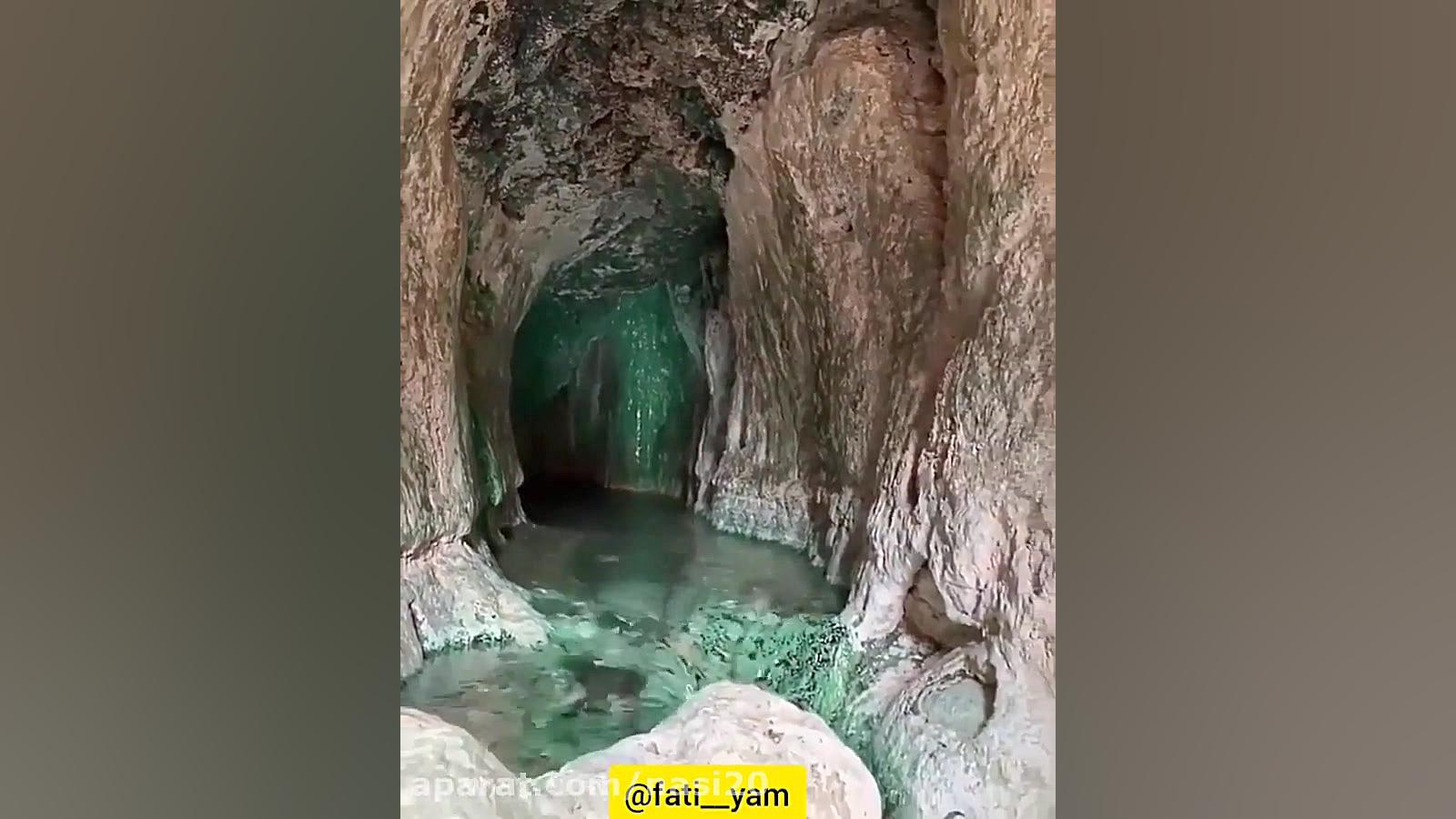 چشمه مرتضی علی،پدیده ای نادر د...