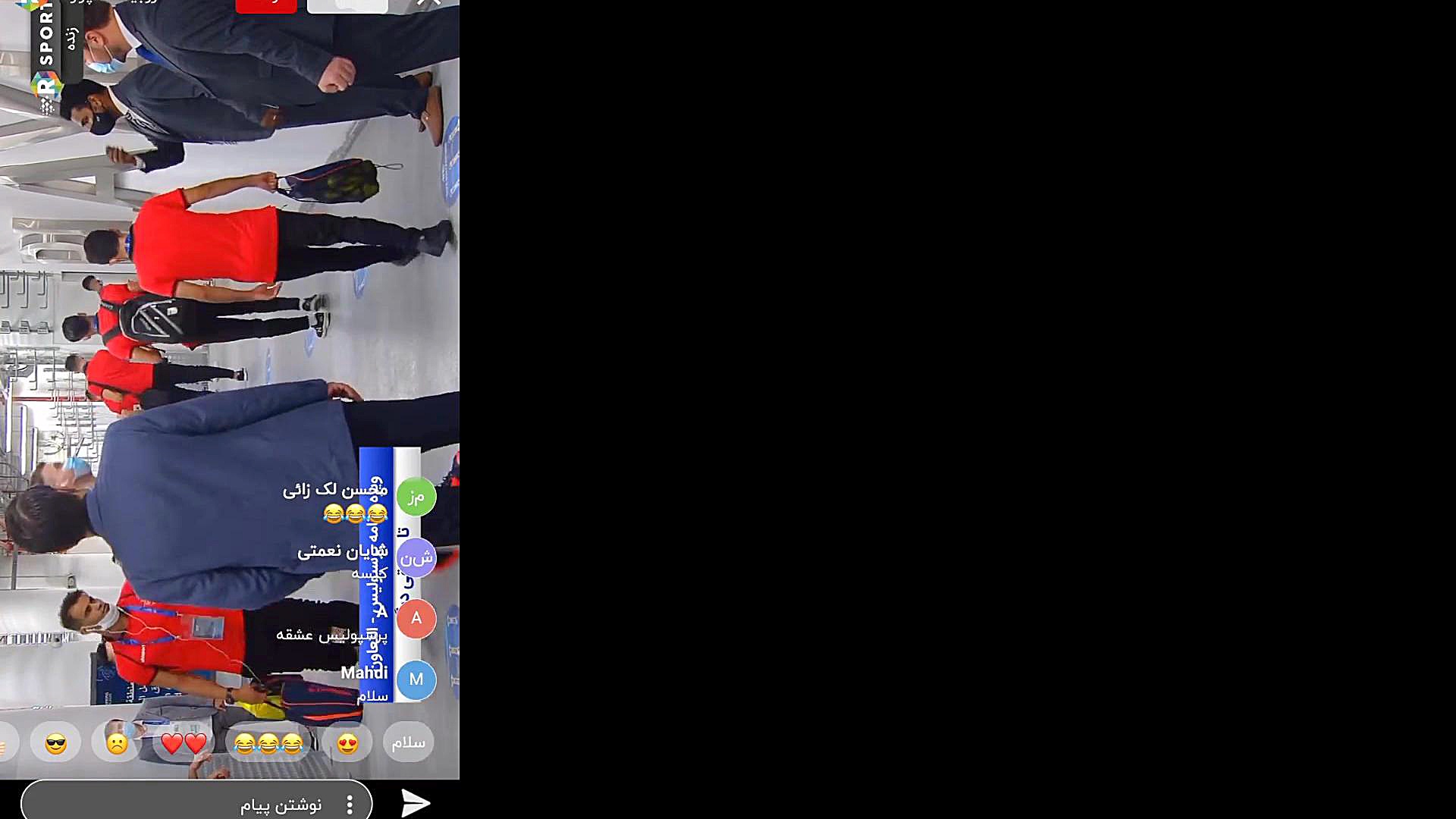 پخش زنده بازی تیم های پرسپولیس...