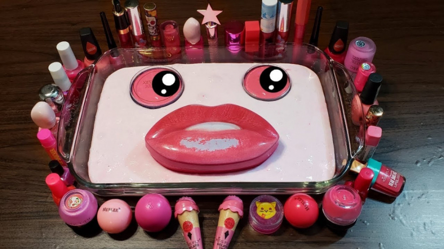 مخلوط اسلایم  اسلایم سفید و لو...