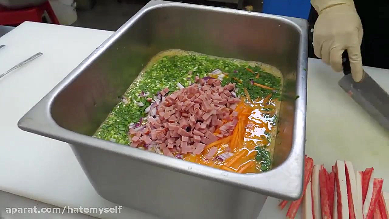 رول املت کره ای ساخته شده با 6...