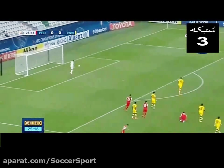 خلاصه بازی : پرسپولیس ایران 1...