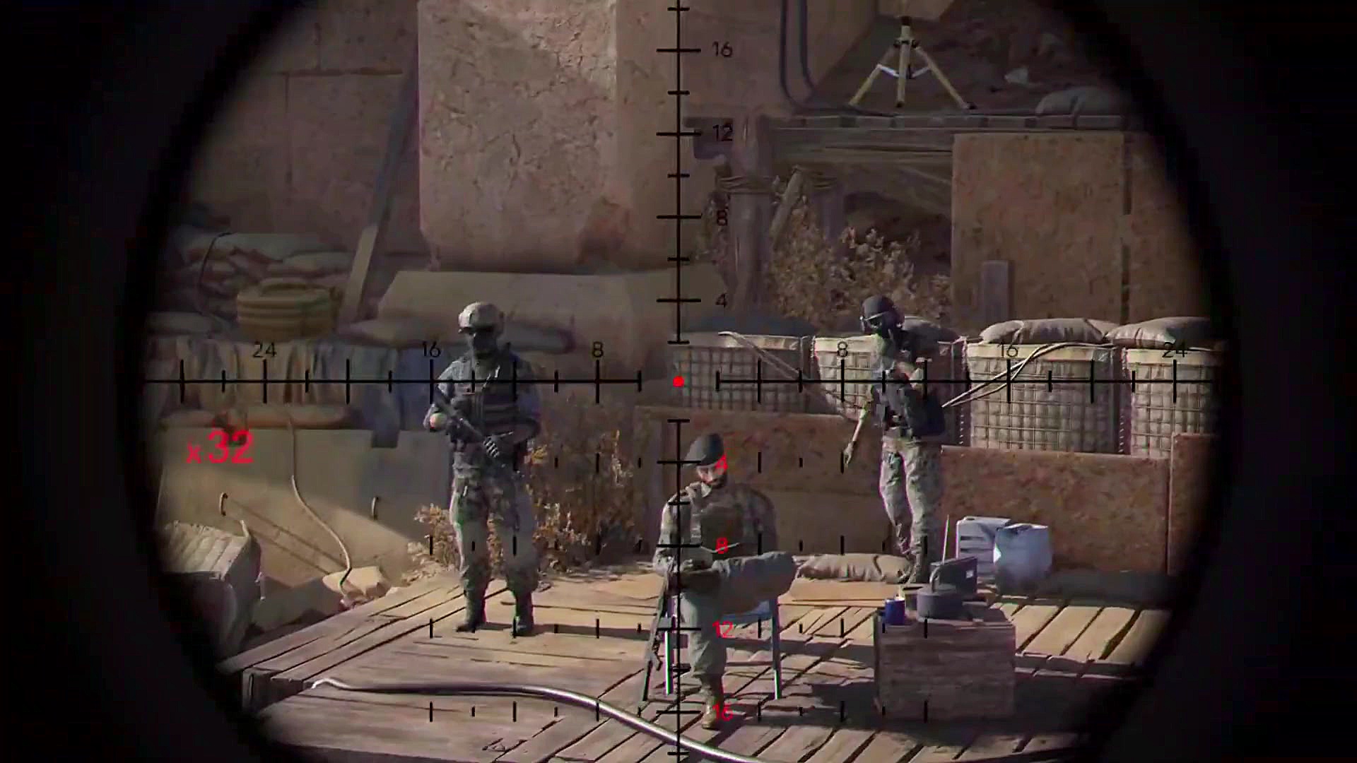 اولین تریلر بازی Sniper Ghost...